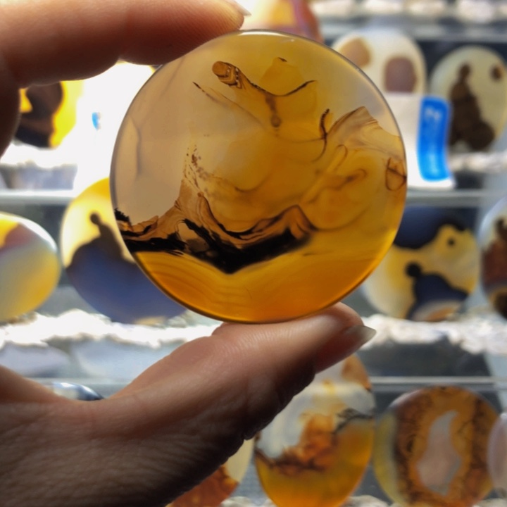 合金玛瑙/玉髓珠宝奇石81