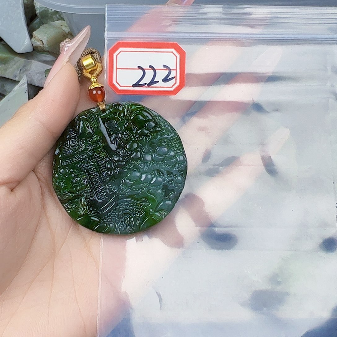 和田玉珠宝半成品未镶嵌