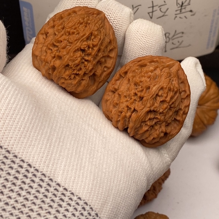 把件文玩核桃三角南疆石39