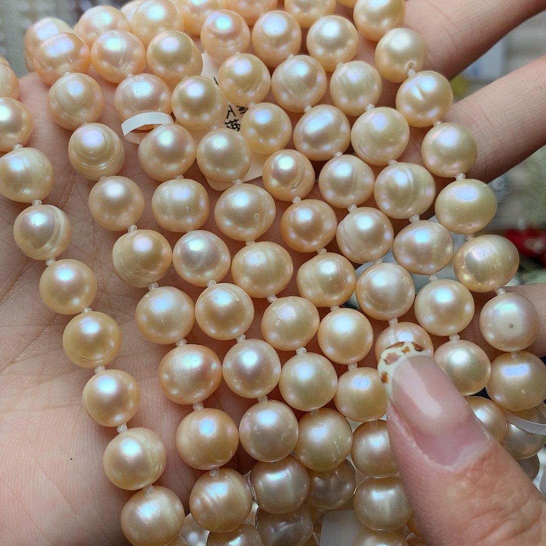 淡水珍珠9-10未镶嵌w 79项链