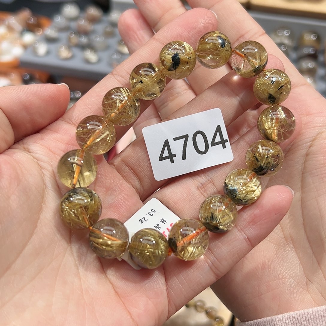 明***。未镶嵌水晶手链  