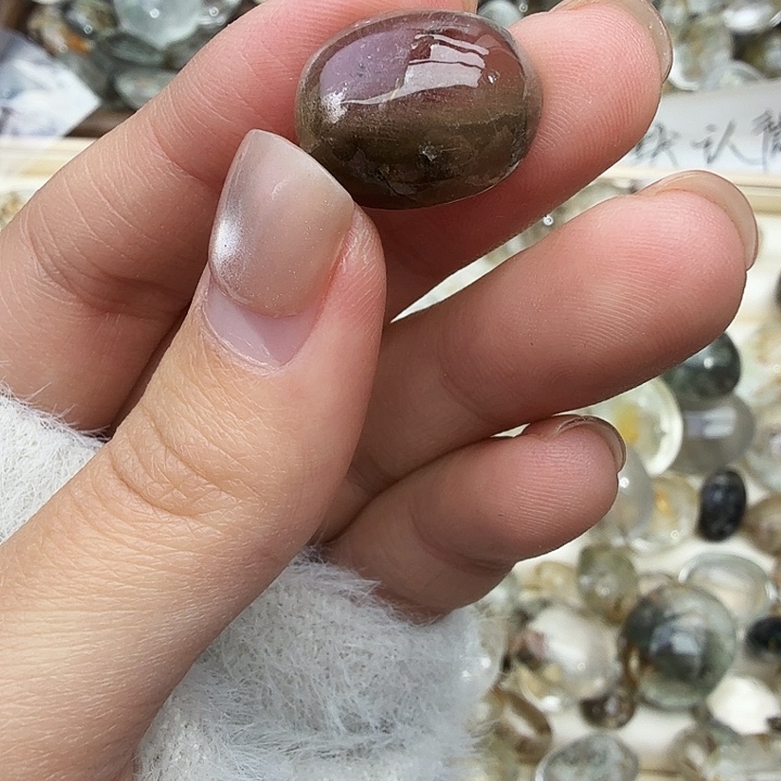 观***蓝未镶嵌珠宝半成品水晶