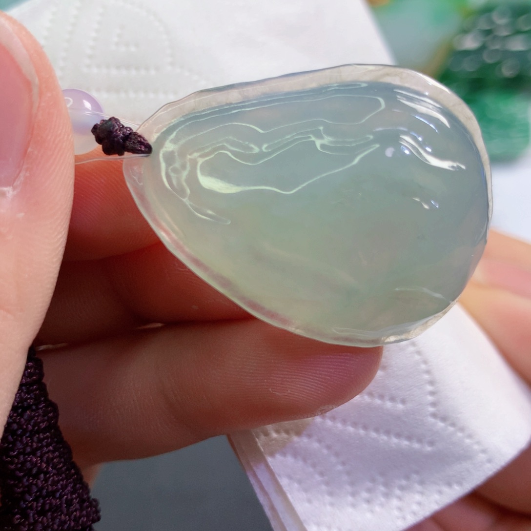 【闪购商品】翡翠吊坠(不含链)未镶嵌