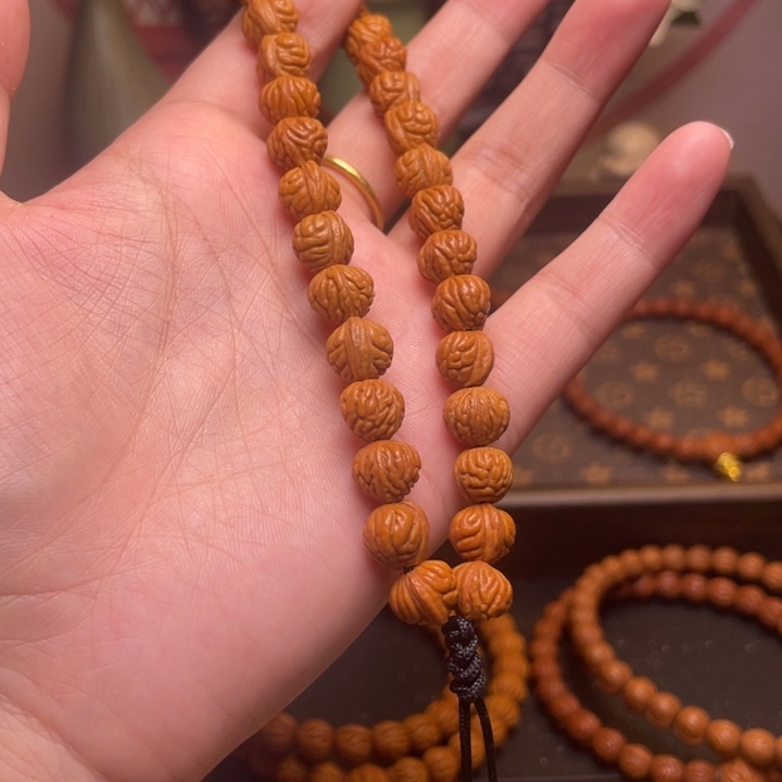 桃核吊坠龙纹桃核