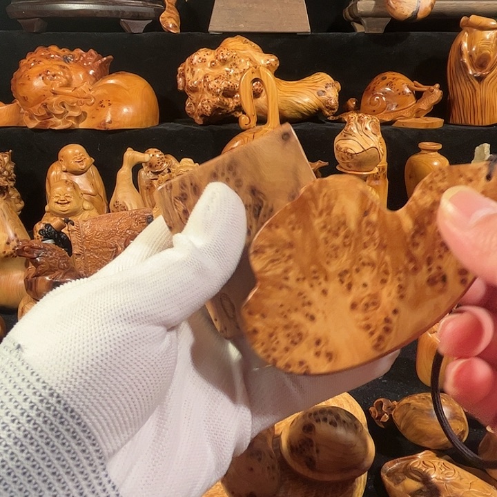 柏木（崖柏）大*哥崖柏手工制作 姜