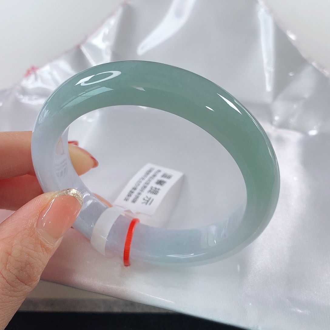 翡翠手镯未镶嵌 正圈⑨⑤