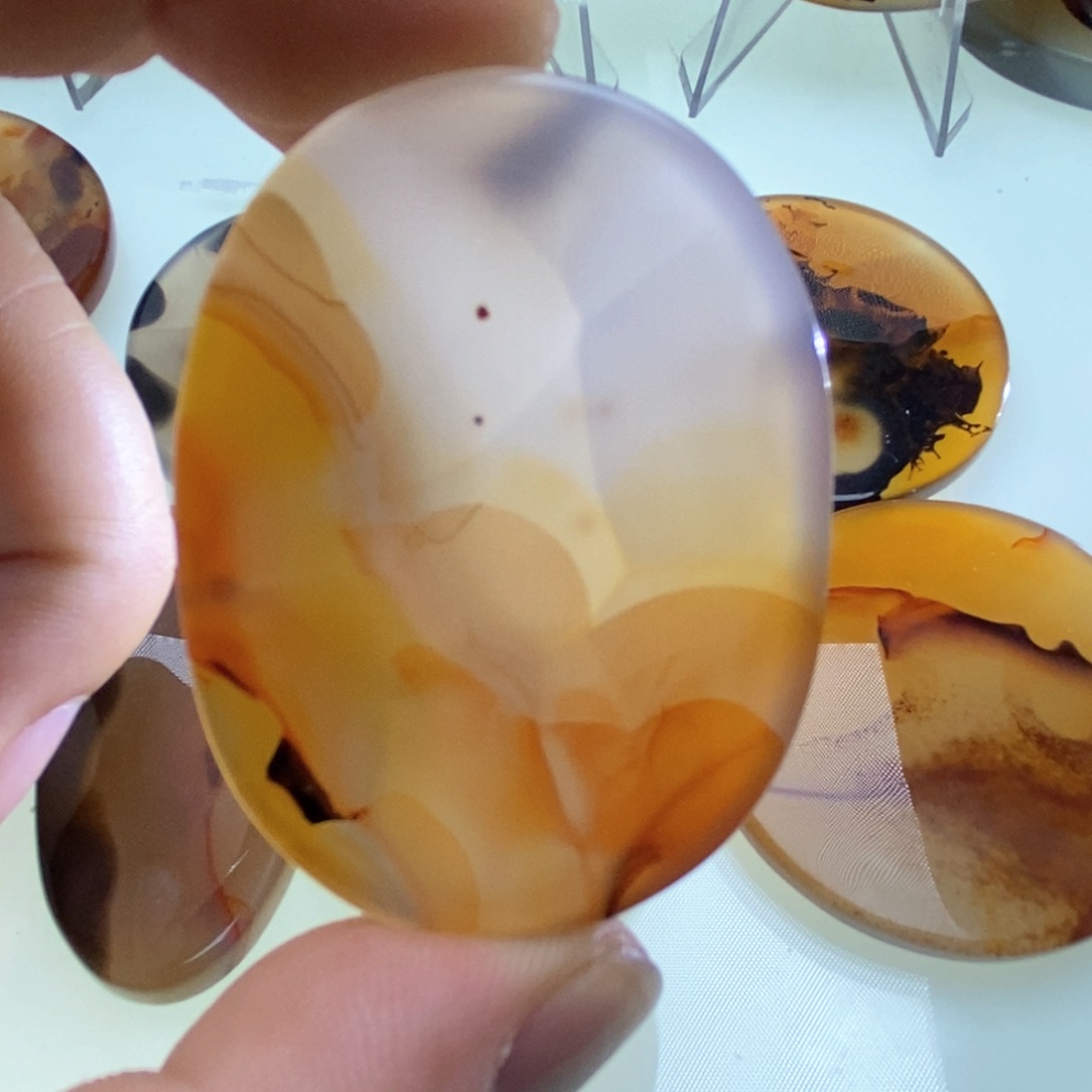 【闪购商品】玛瑙/玉髓项链未镶嵌