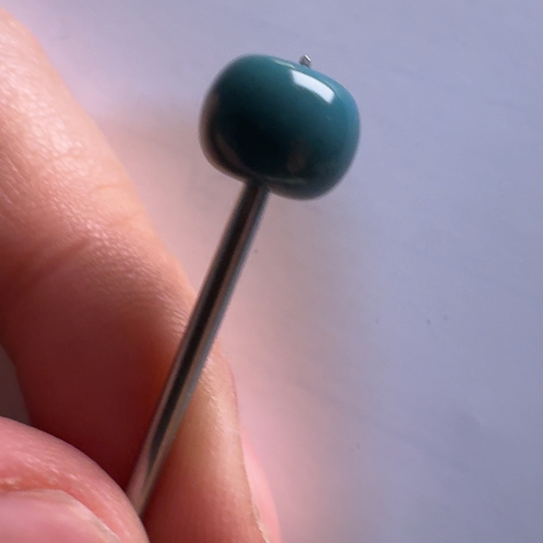 绿松石单珠未镶嵌哲*a10m m