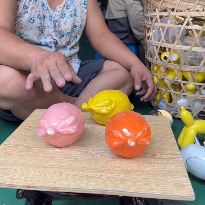 摆件96 号高温陶瓷工艺饰品（部分微瑕）