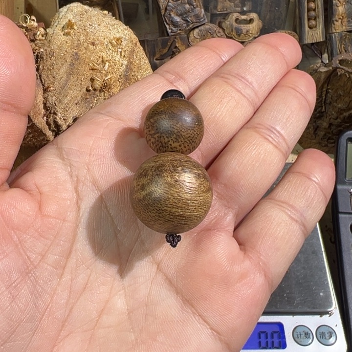 沉香吊坠白棋楠沉香吊坠