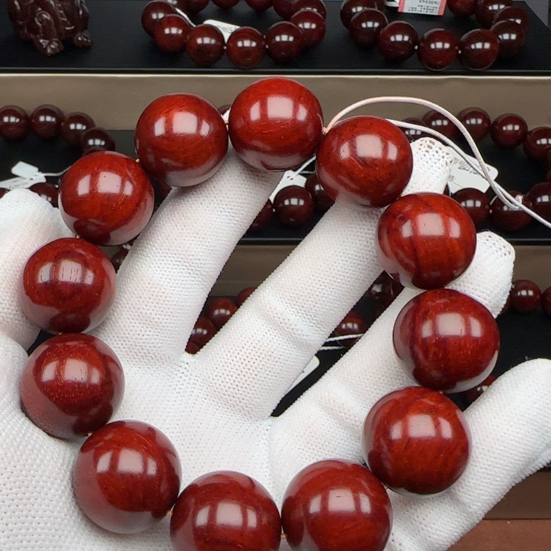 手串/手链小叶紫檀原生态印度小叶紫檀2.0帝王泥2档