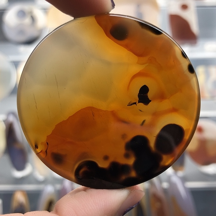 玛瑙/玉髓未镶嵌颈饰125