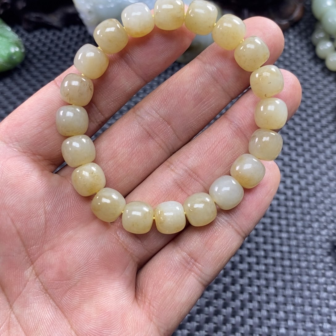 和田玉手链未镶嵌