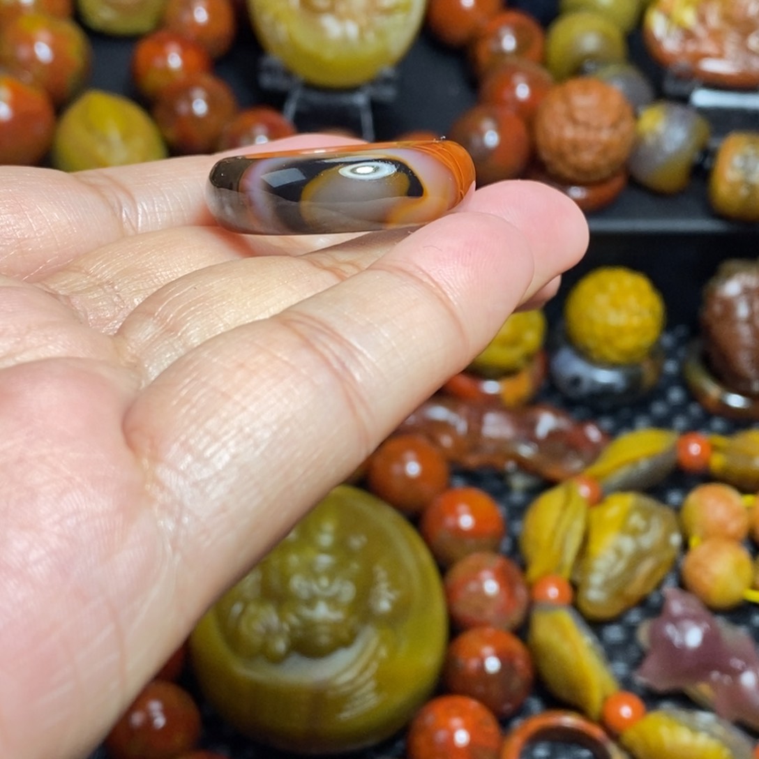 玛瑙/玉髓未镶嵌战国红G*n