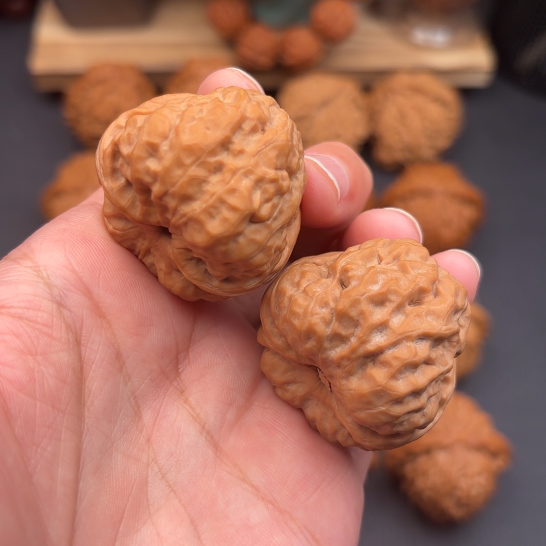 文玩核桃把件肉蛙36