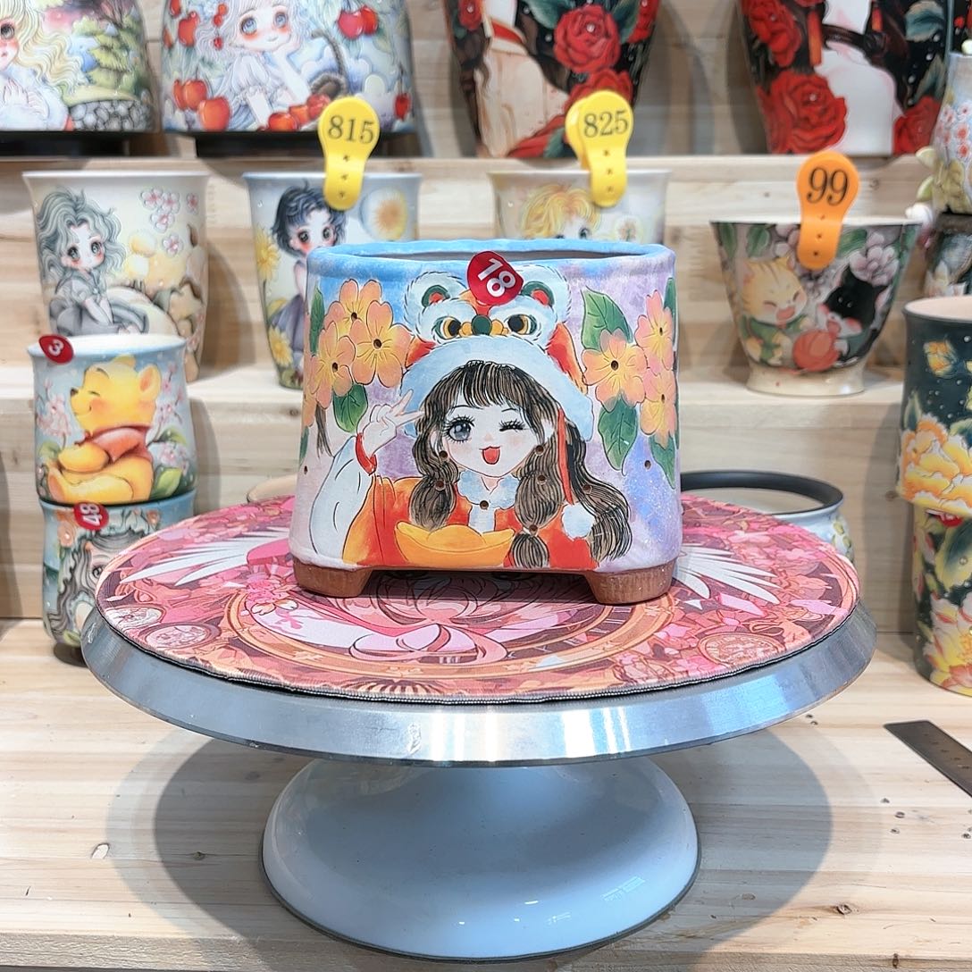 紫砂花盆手工花盆默认微瑕12/12