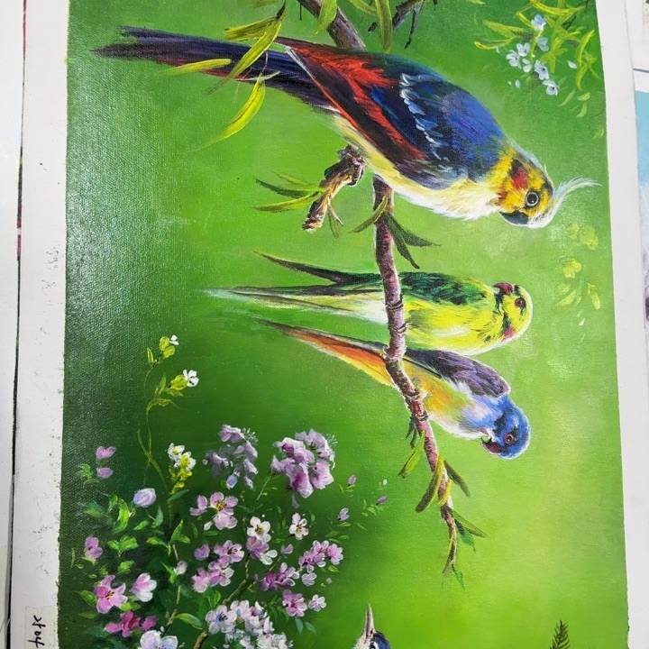 油画花花和你一起玩的