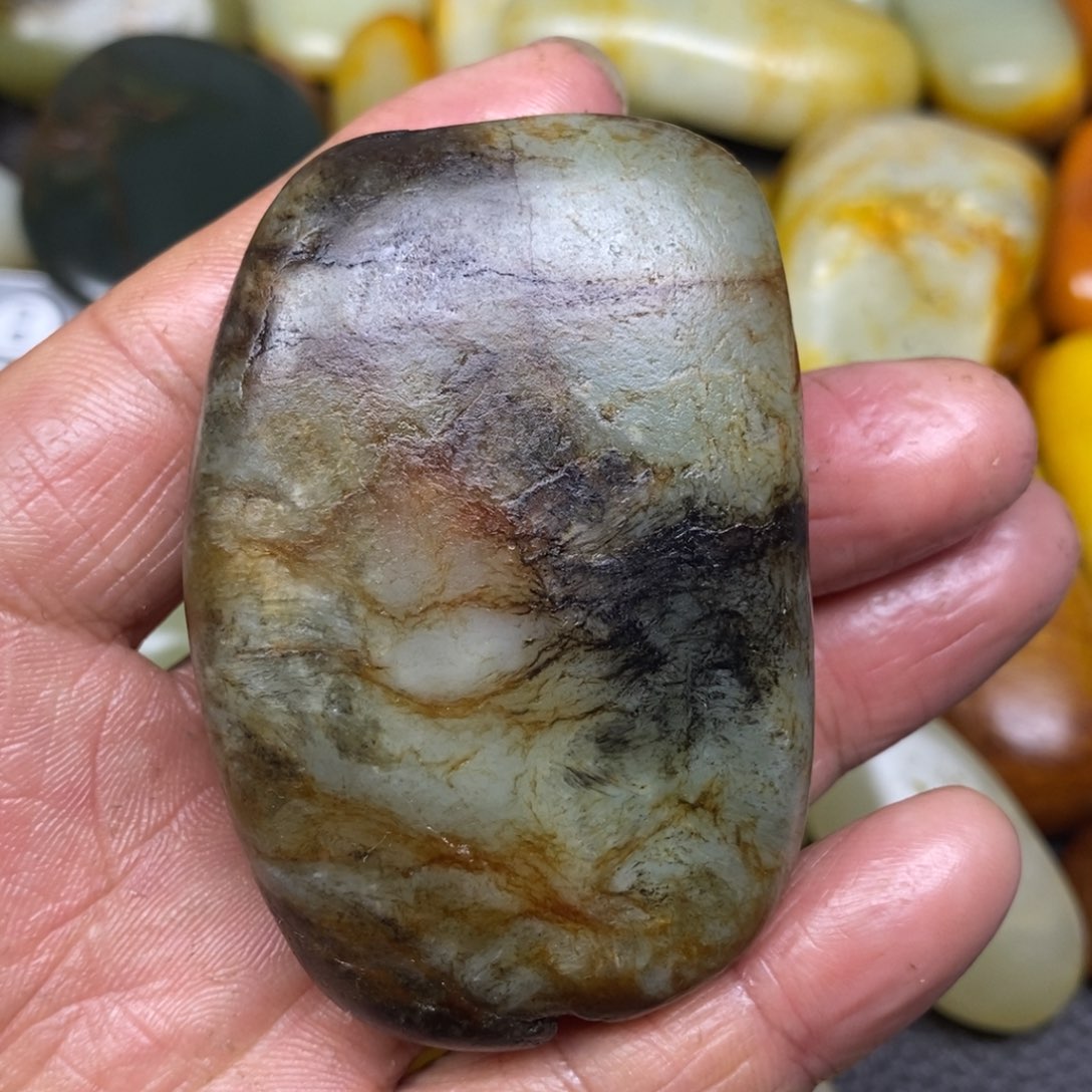 和田玉（糖玉）挂件未镶嵌