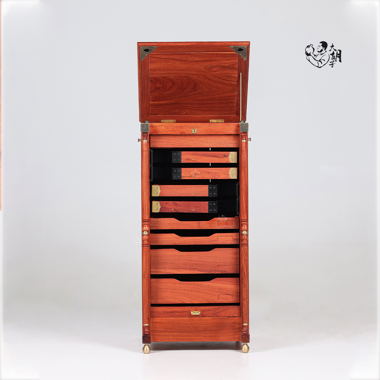 【预售 | 运费到付】小号 牙科柜 · 缅甸花梨 · 整实木收纳柜