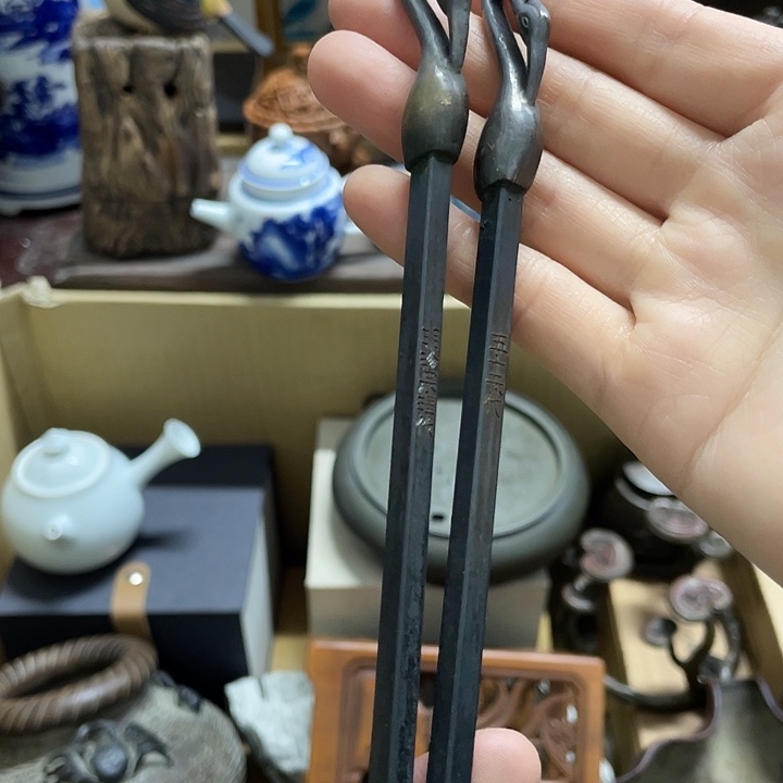 铜中古工艺品摆件