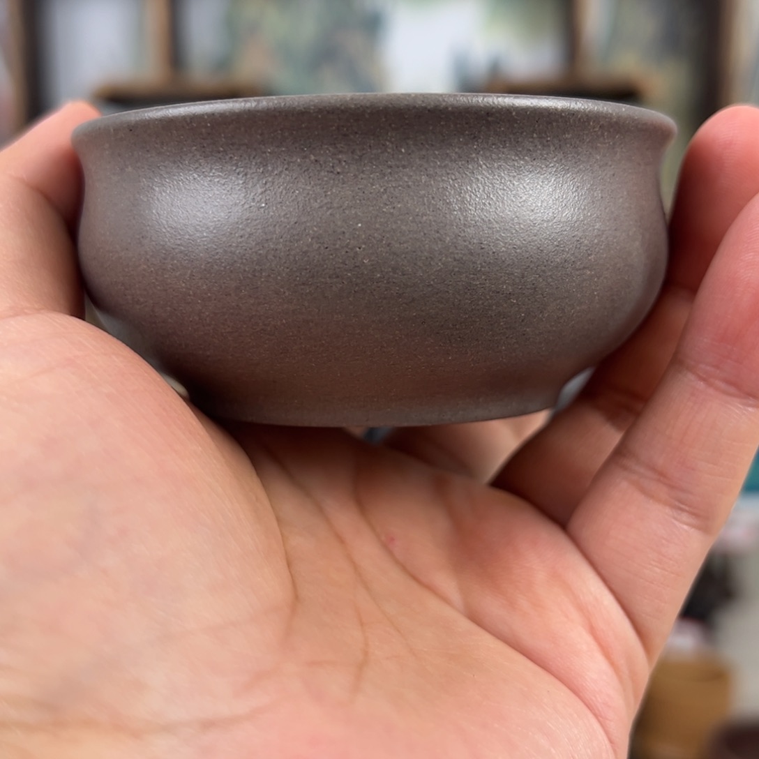 紫砂茶杯拙器甄选，纯原本矿。