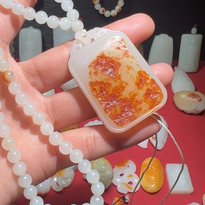 和田玉挂件未镶嵌成*