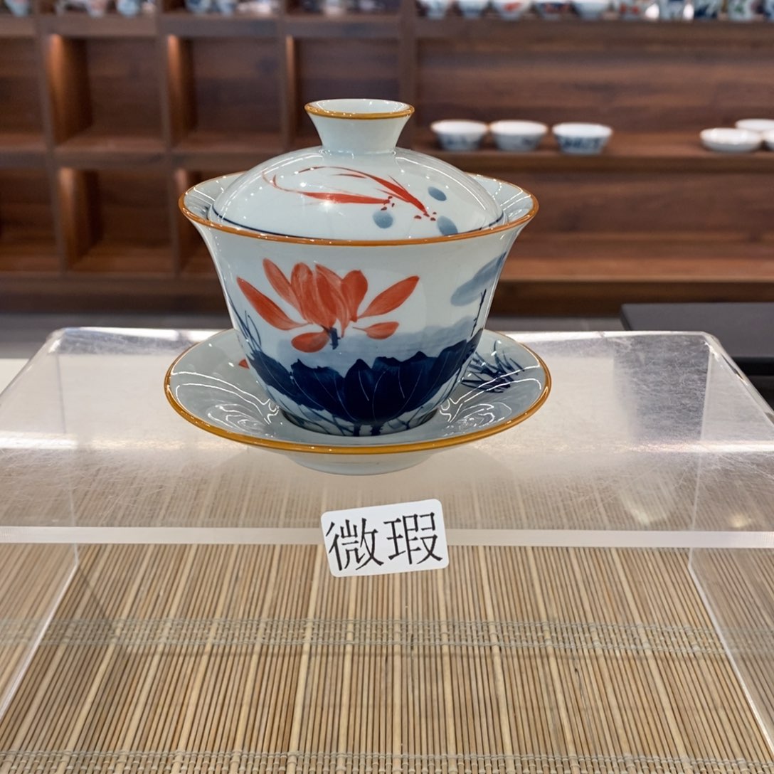 釉下彩手工绘制手工绘制