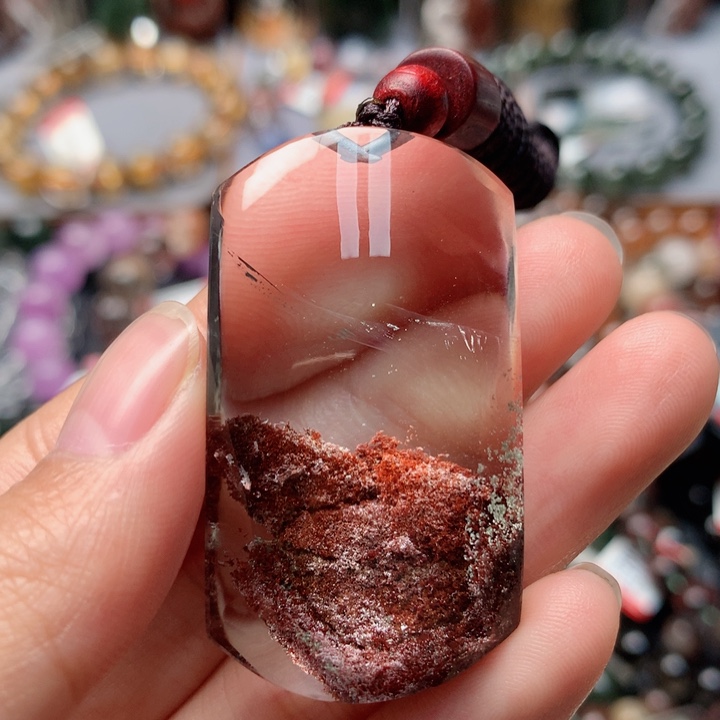 水晶吊坠(不含链)未镶嵌