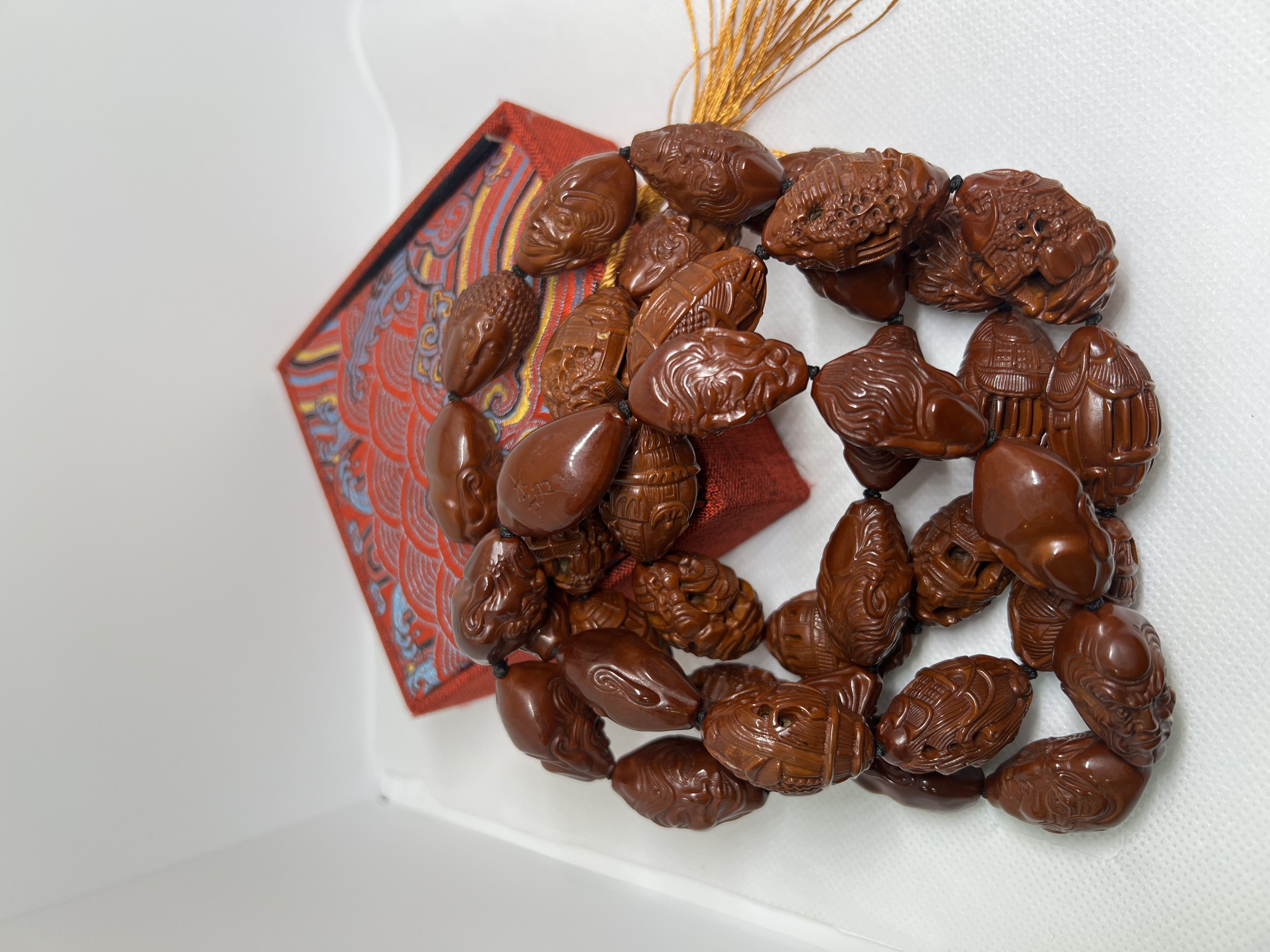 文玩核雕单圈创意时尚民族风39粒.30*15