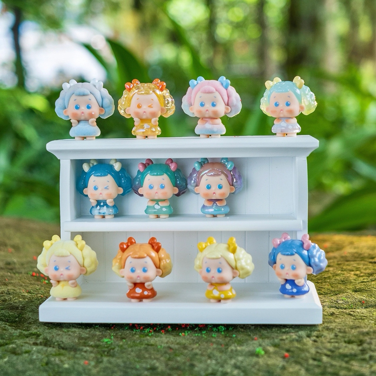 【代拆】新品JoJoy啾啾伊蘑菇蘑菇系列盲盒潮 玩萌粒可爱盲袋手办