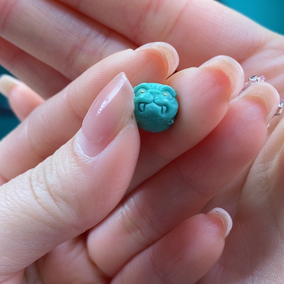 未镶嵌绿松石珠宝奇石