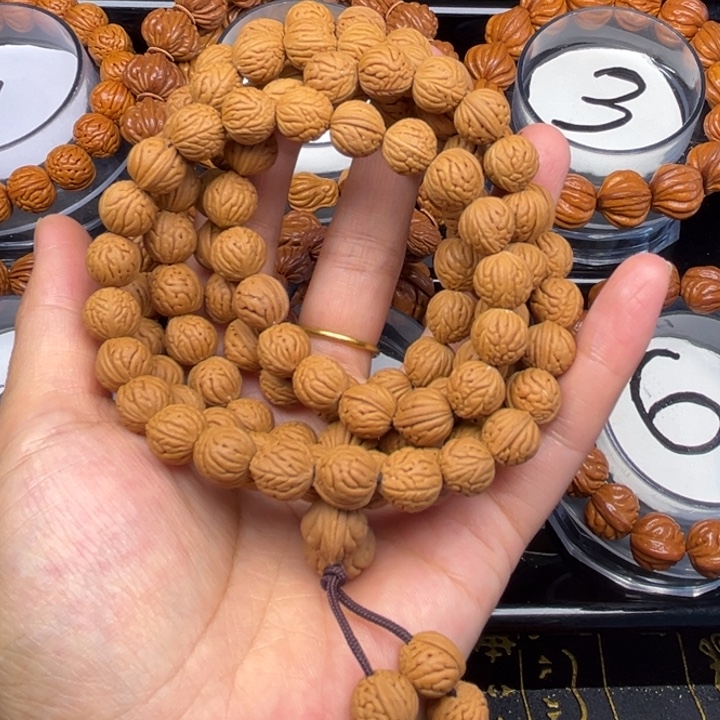 手串桃核小金豆脖挂