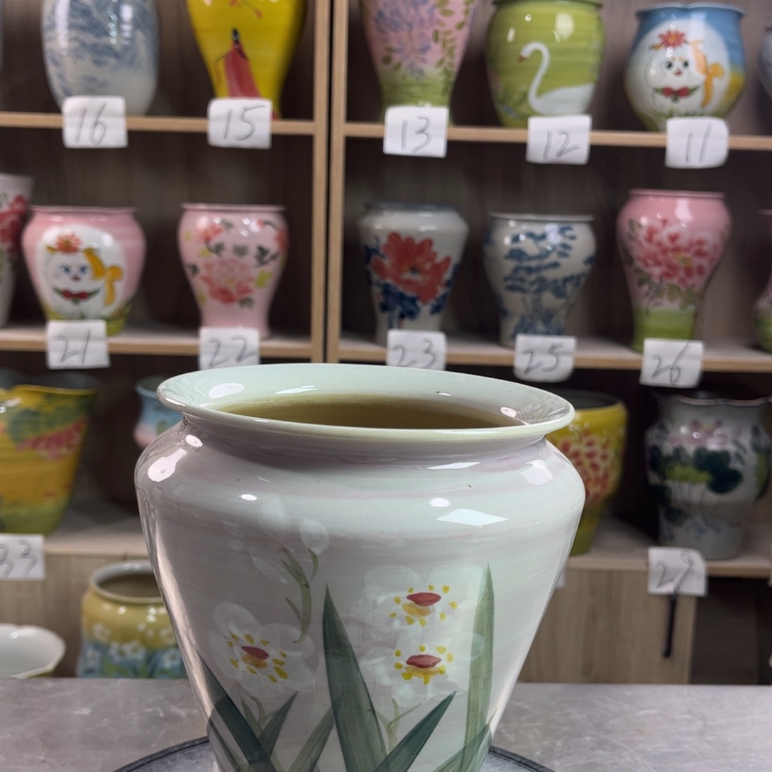 景德镇陶瓷花盆花盆