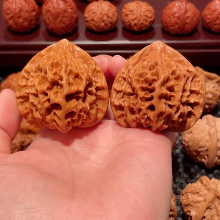 把件文玩核桃龙鳞纹帝王