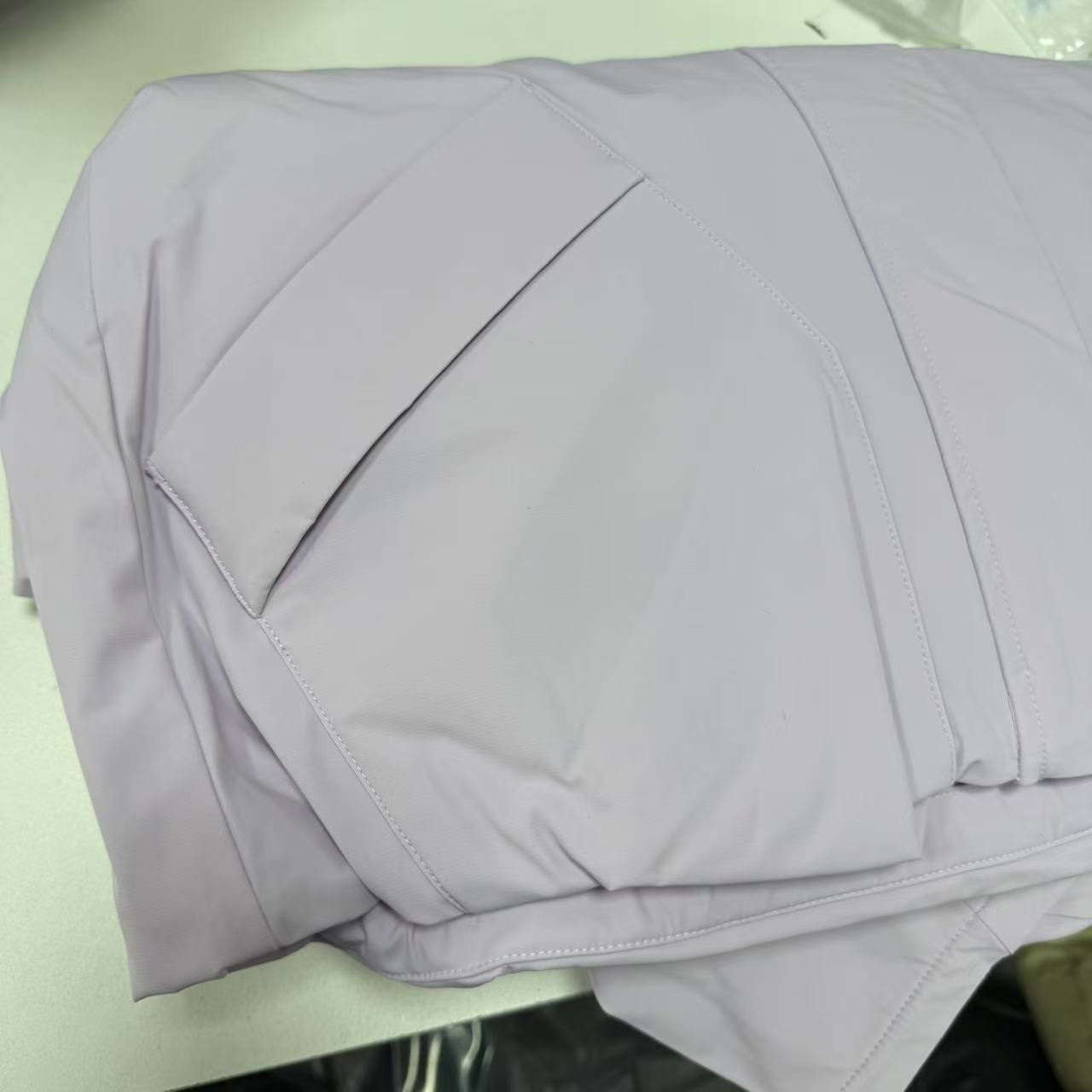 女童f家香芋紫三合一羽绒服