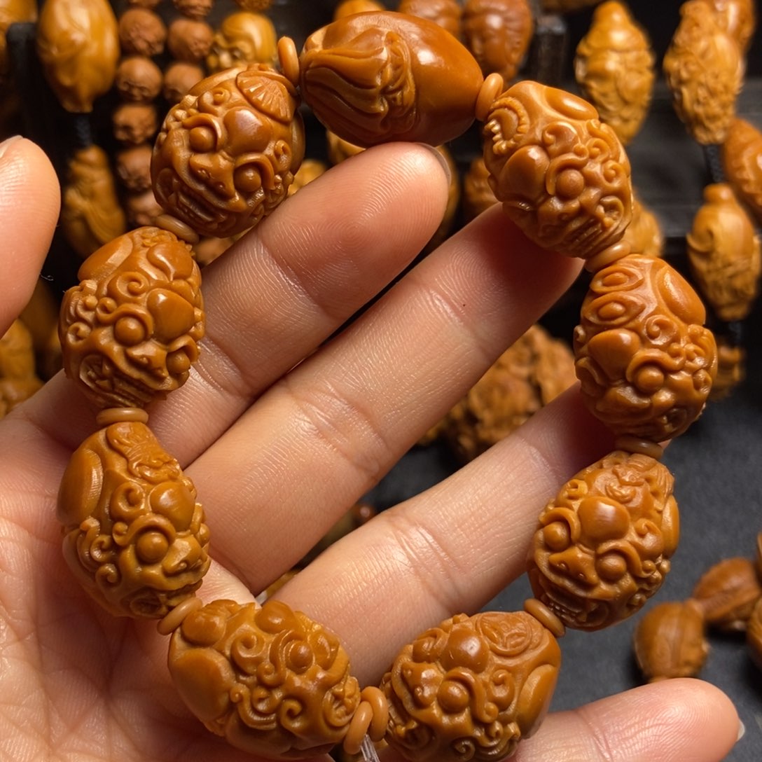 【闪购商品】手串/手链橄榄核八宝貔貅