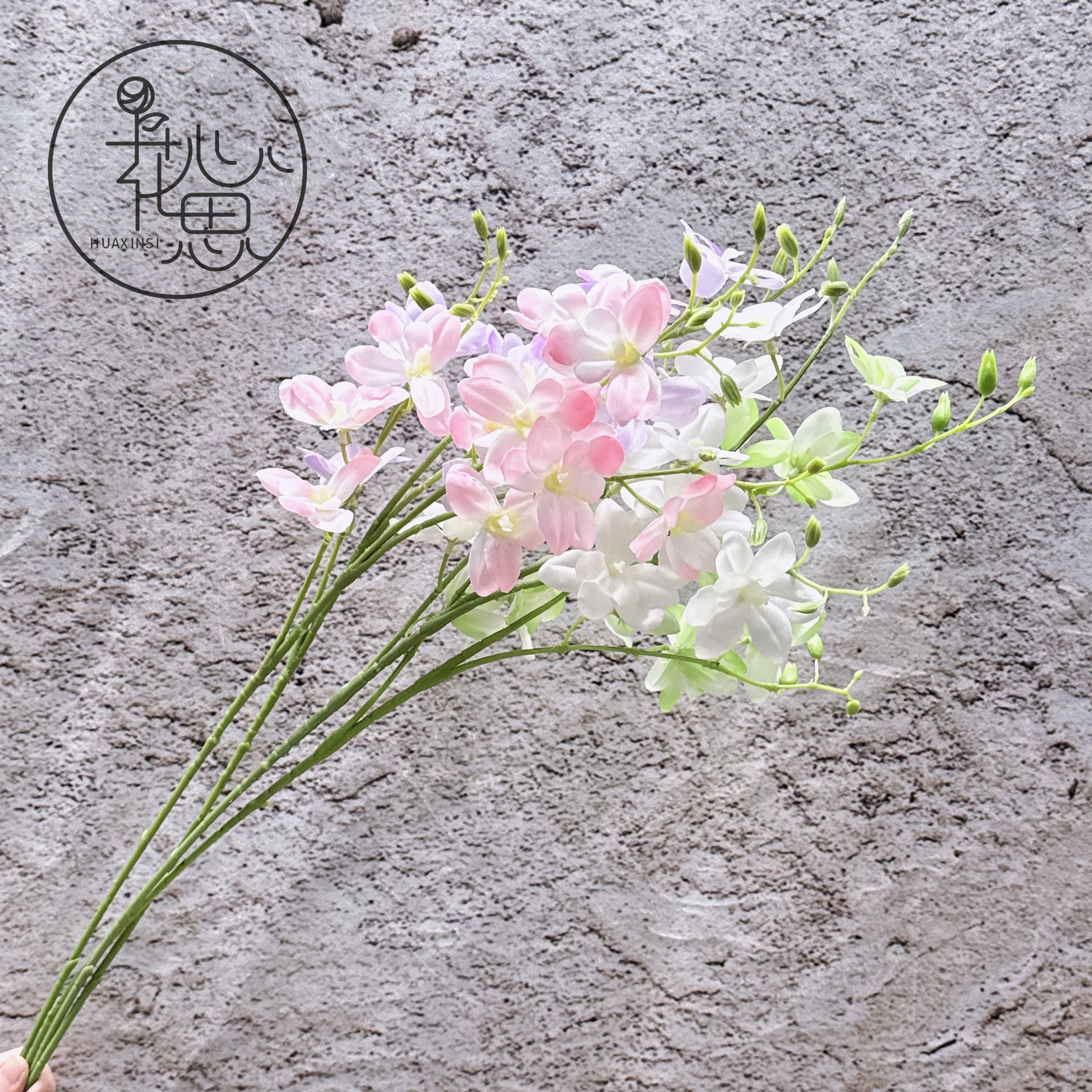 【鸽子兰】花心思花材批发节材料花客厅装饰假花家居节日批发仿真