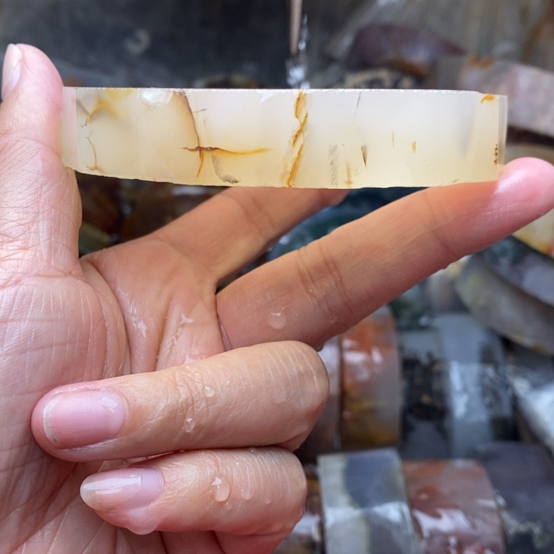 用***1定制玛瑙手镯私人订制