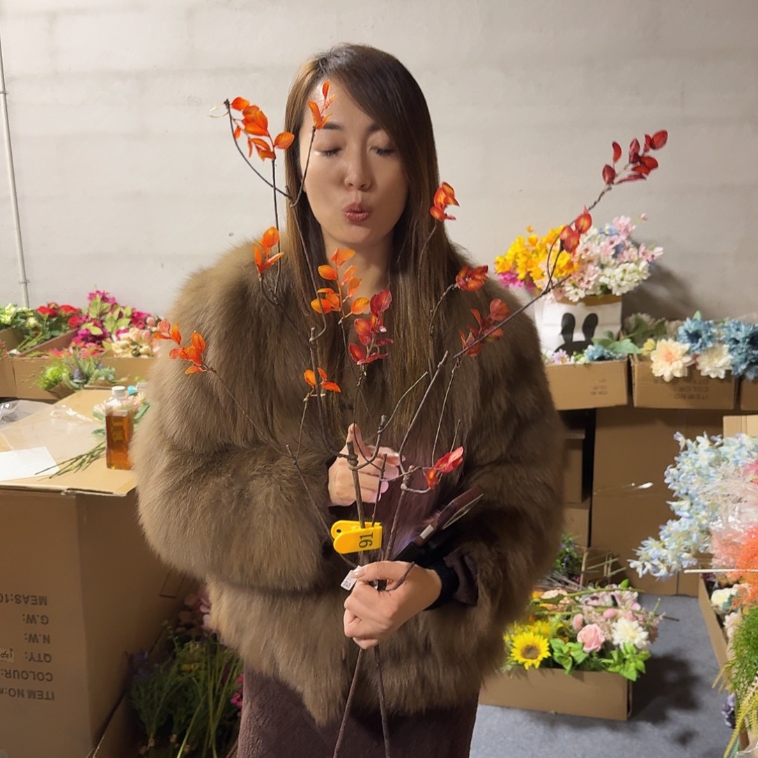 91号「闪购」仿真花，公主请下单