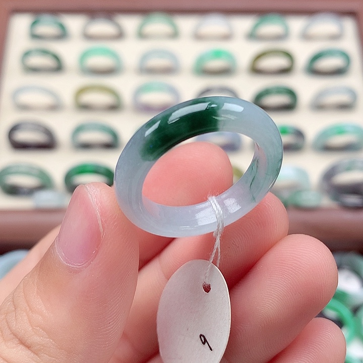 翡翠戒指未镶嵌24号