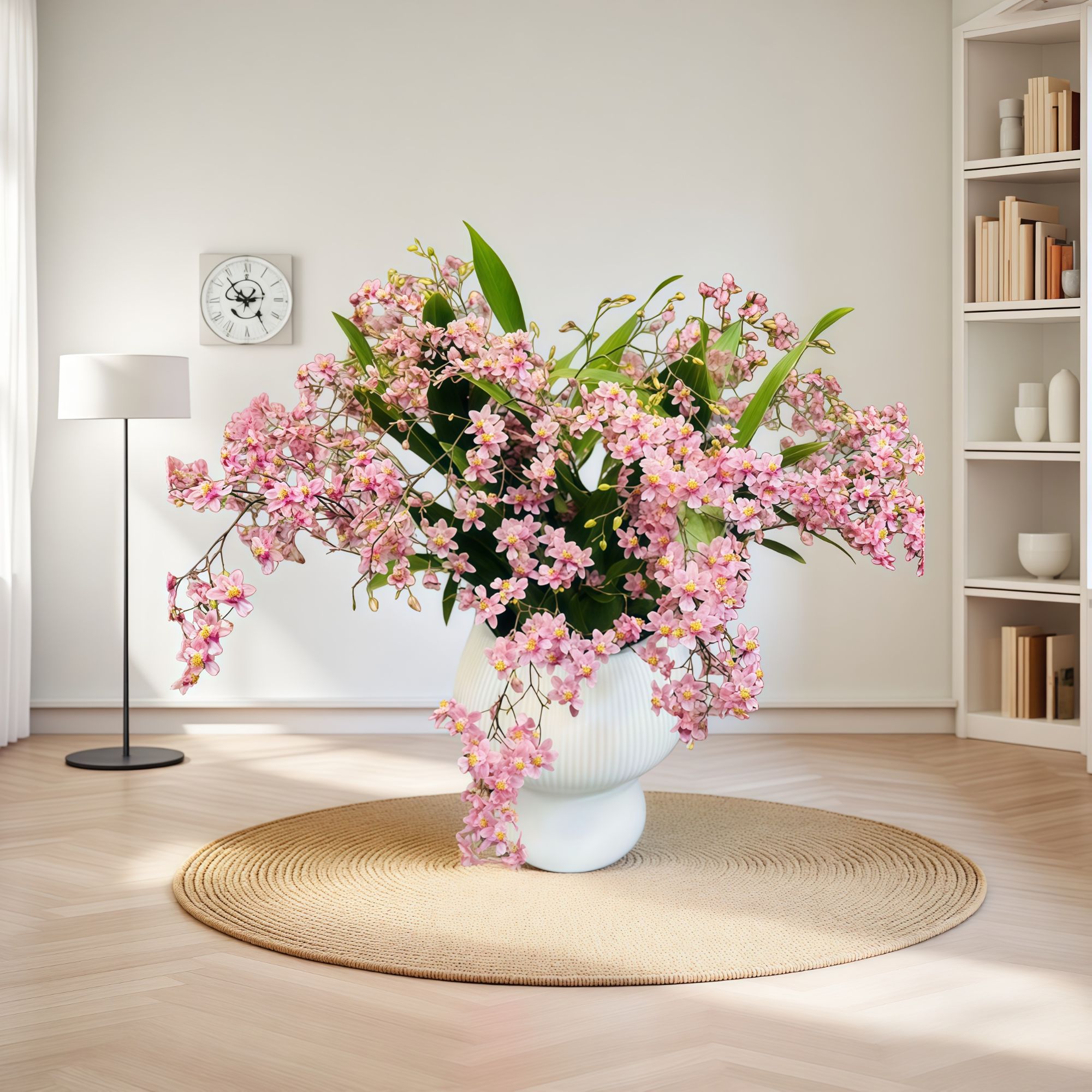 PY光宗粉【7-10花剑】带花苞梦香兰文心兰浓香室内好养兰花盆栽