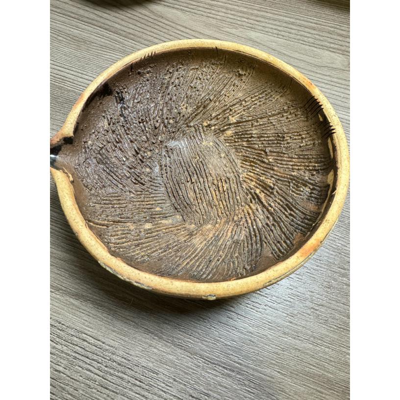 老式粗陶大口径擂钵家用商用研磨捣蒜擂辣椒神器