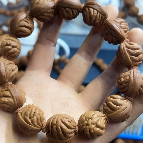 野生疙瘩纹19尺寸手串