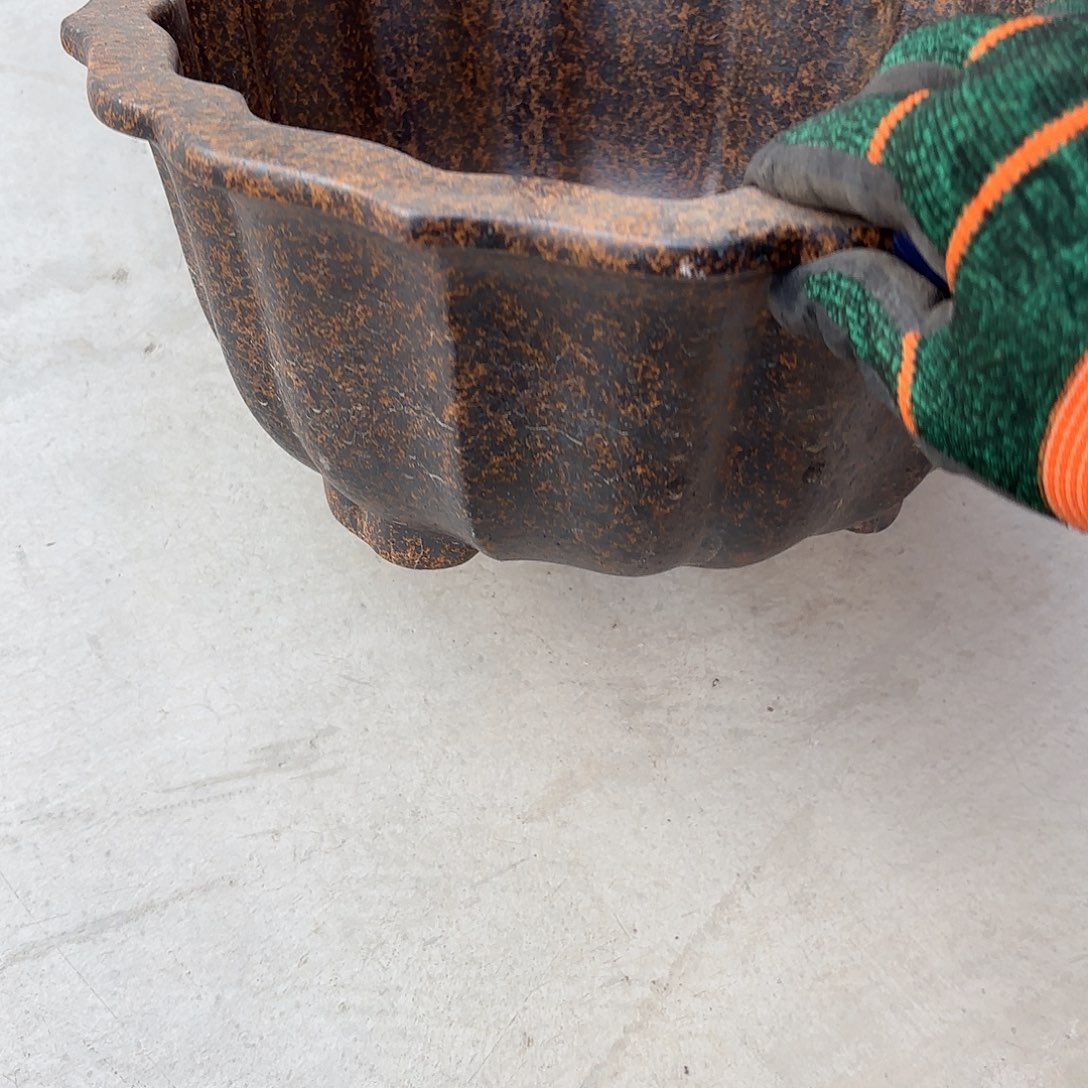 运***记紫砂花盆紫砂工艺品