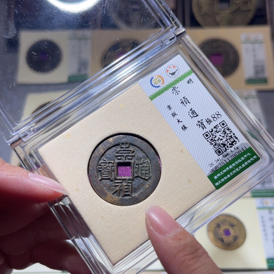 铜隆兴珍泉收藏崇祯大样0841