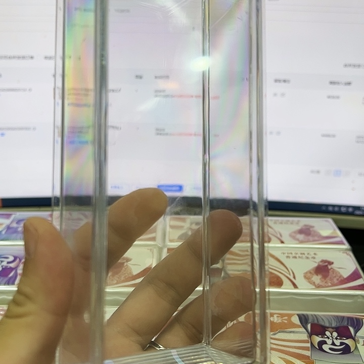 行***疆盒子净角100枚装。