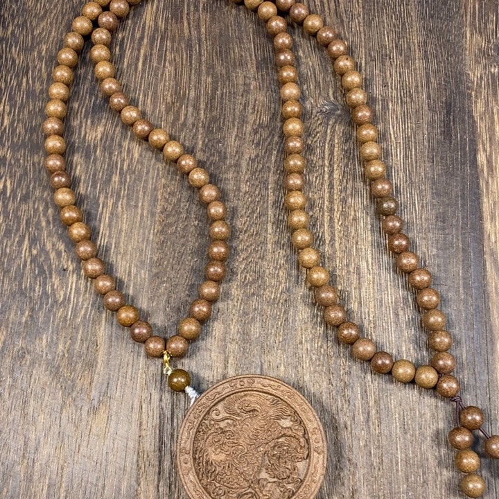 泥塑安宫苏合0.8✖️114子搭配麒麟牌项链款