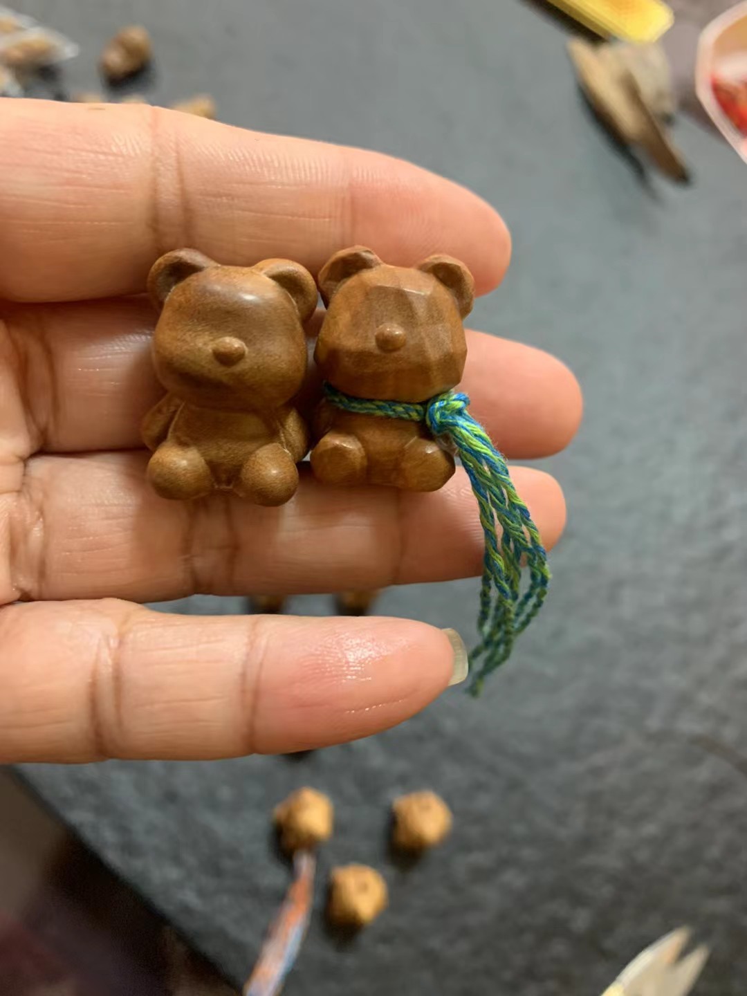 小熊创意挂件手机链DIY文玩饰品