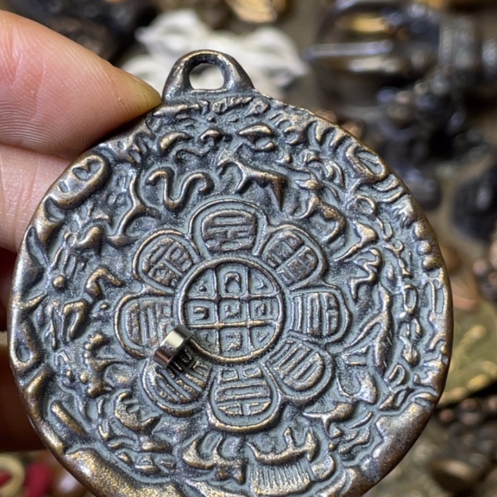 老铜呆熊挂环有点瑕