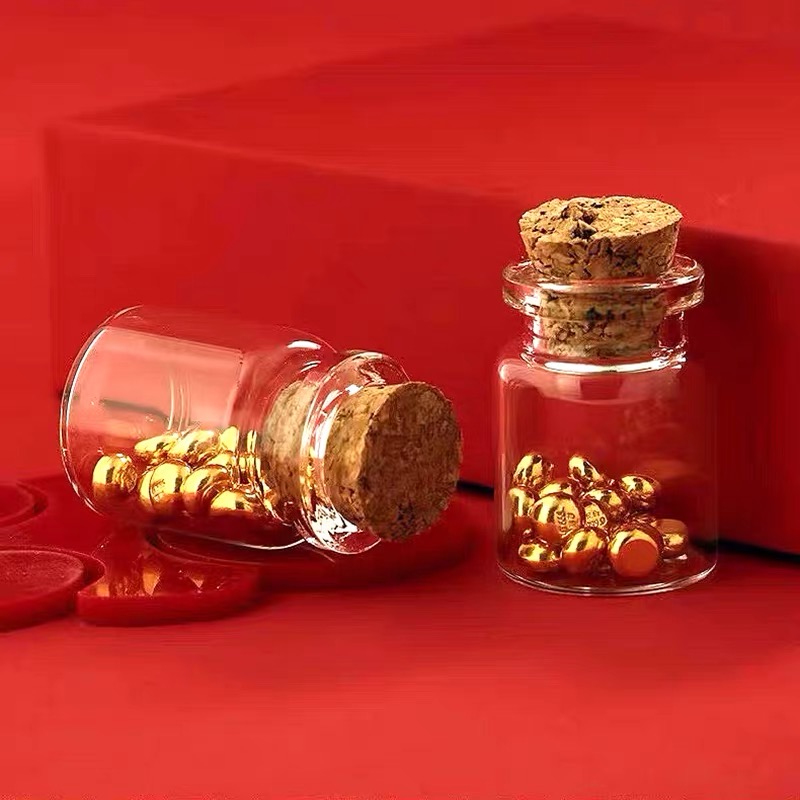 足金999黄金 投资金 金豆豆 1g一颗（多样性发其一）